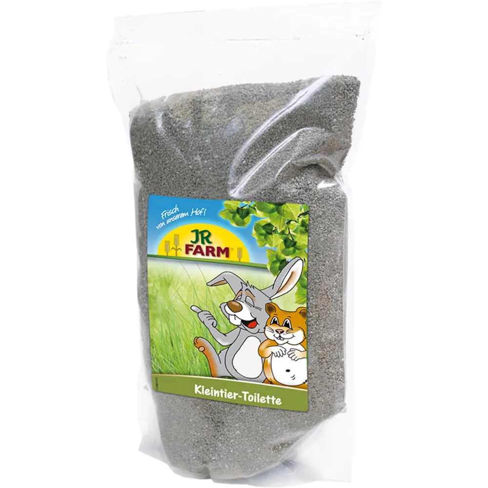 Jr Farm Strø til hamstertoalett 1 kg - Lassie og Garfield